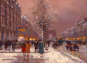 Artworks in 150 Subjects Painting - EC champs elysees 3 Parisian